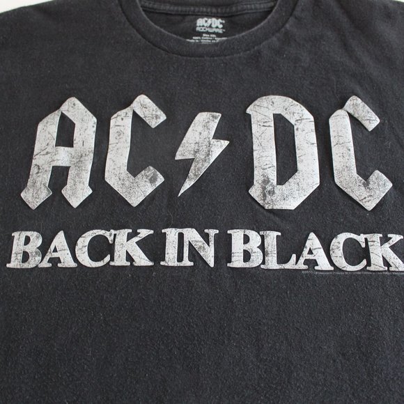 AC / DC BACK IN BLACK Tee - Picture 2 of 7
